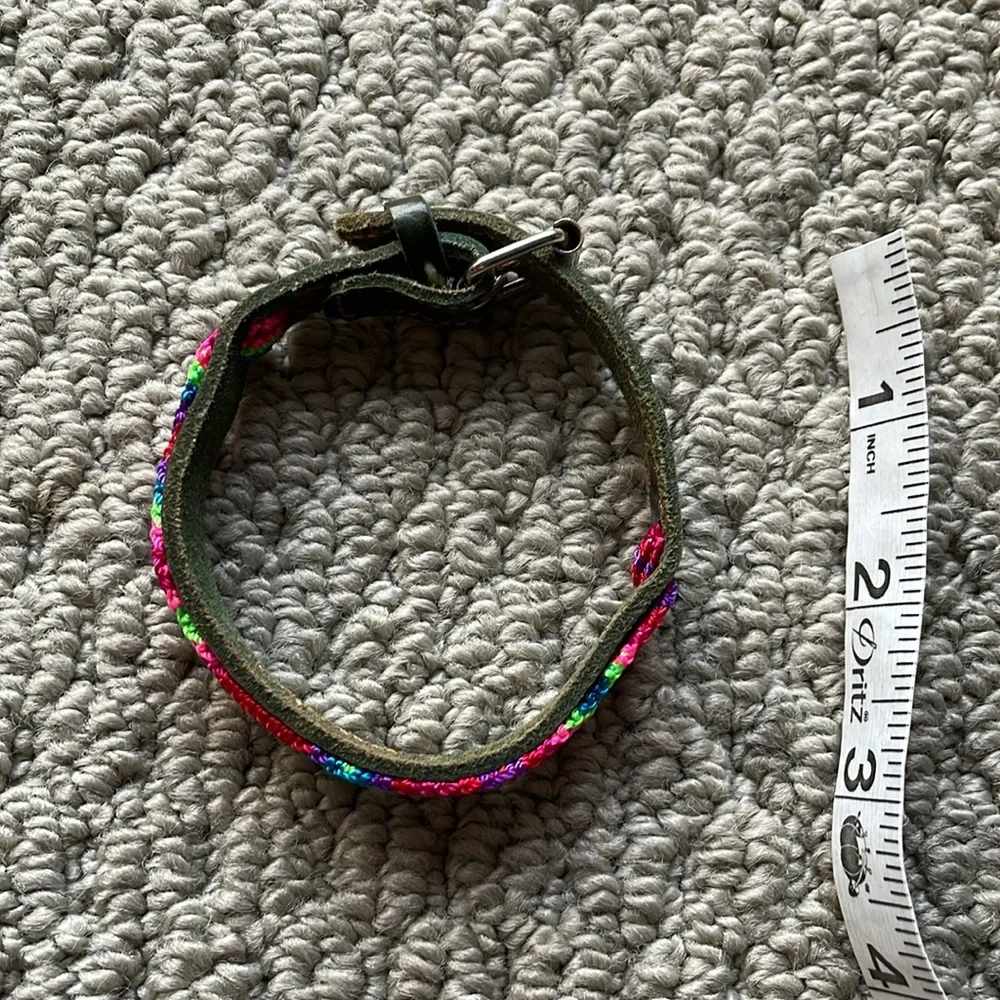 Bright Pet Cat Or X-Small Dog Collar Exclusive From Playa Del Carmen Mexico